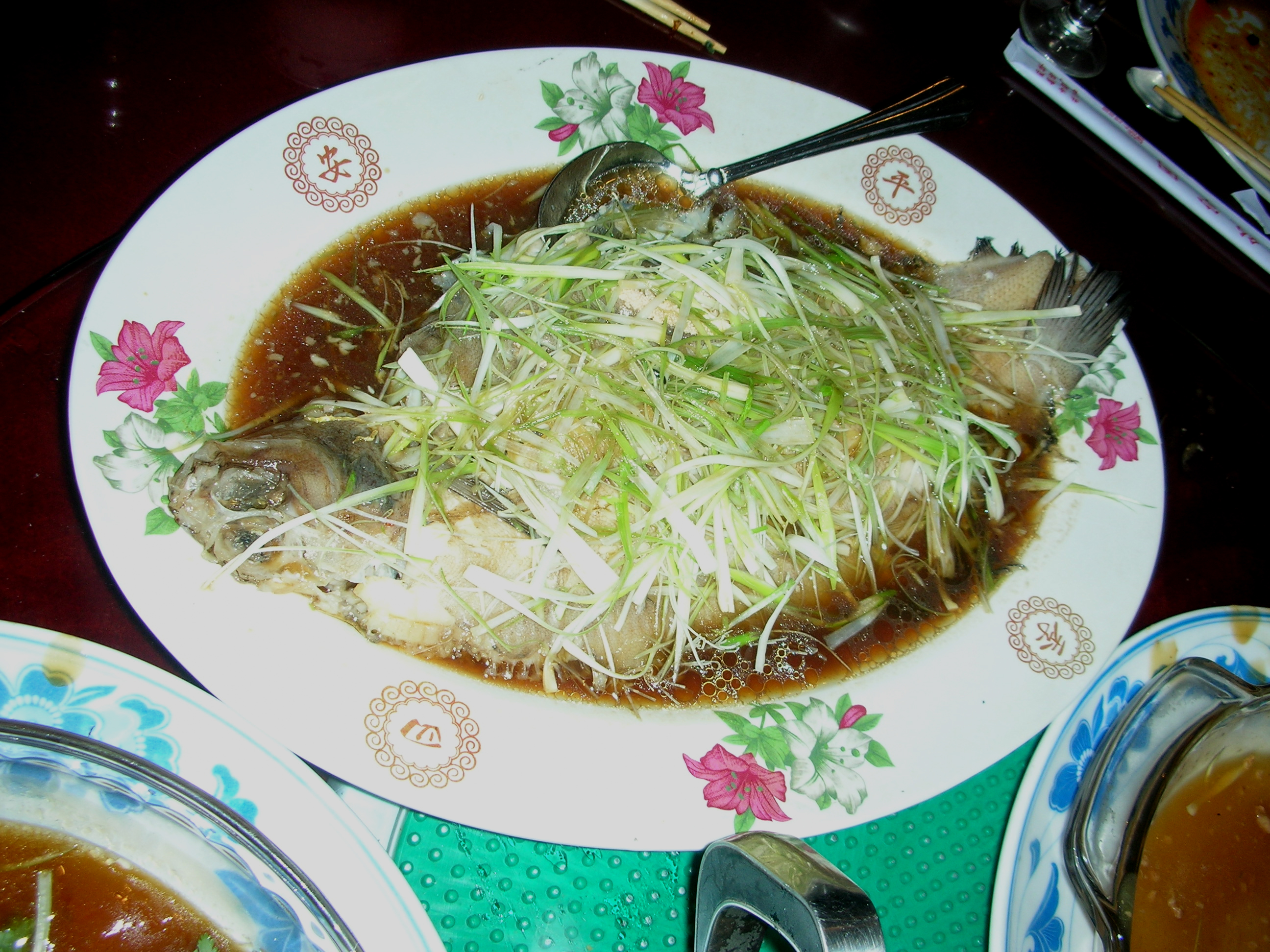 清蒸鲈鱼
